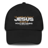 JESUS HIS EXAMPLE WAS FLAWLESS DAD HAT