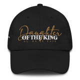 DAUGHTER OF THE KING DAD HAT (STYLE CLASSIC - GOLD)