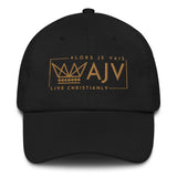 AJV OFFICIAL DAD HAT -GOLD-