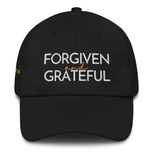FORGIVEN + GRATEFUL DAD HAT