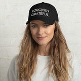 FORGIVEN + GRATEFUL DAD HAT