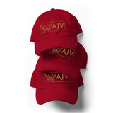 AJV OFFICIAL DAD HAT -GOLD-