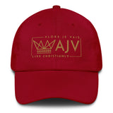 AJV OFFICIAL DAD HAT -GOLD-