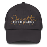 DAUGHTER OF THE KING DAD HAT (STYLE CLASSIC - GOLD)