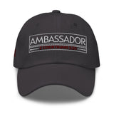 AMBASSADOR DAD HAT STYLE RED