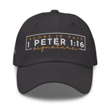 1 PETER 1:16 - AJV SIGNATURE DAD HAT