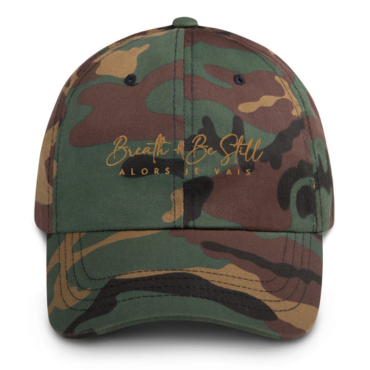 BREATH AND BE STILL DAD HAT