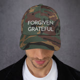 FORGIVEN + GRATEFUL DAD HAT