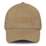 BE KIND JESUS SAID SO DAD HAT (STYLE GOLDEN HEART)