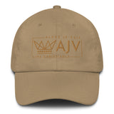 AJV OFFICIAL DAD HAT -GOLD-