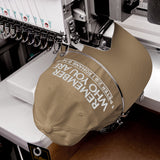 REMEMBER WHO YOU ARE DAD HAT BLESS