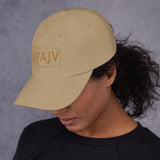AJV OFFICIAL DAD HAT -GOLD-