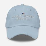 TO WALK AND TO WARN DAD HAT