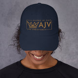 AJV OFFICIAL DAD HAT -GOLD-