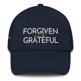 FORGIVEN + GRATEFUL DAD HAT