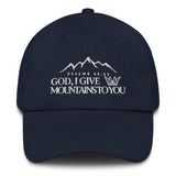 MOUNTAINS DAD HAT