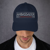 AMBASSADOR DAD HAT STYLE RED