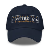 1 PETER 1:16 - AJV SIGNATURE DAD HAT