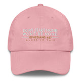 DON'T START NONE... DAD HAT
