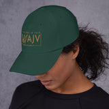 AJV OFFICIAL DAD HAT -GOLD-