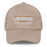 JESUS HIS EXAMPLE WAS FLAWLESS DAD HAT