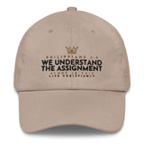 WE UNDERSTAND THE ASSIGNMENT HAT (STYLE AJV ARMY)