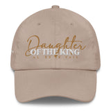 DAUGHTER OF THE KING DAD HAT (STYLE CLASSIC - GOLD)