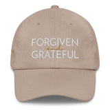 FORGIVEN + GRATEFUL DAD HAT