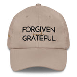 FORGIVEN + GRATEFUL DAD HAT (W)