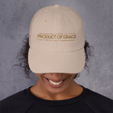PRODUCT OF GRACE DAD HAT (GOLD COLLECTION-CLASSIC)