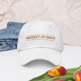 PRODUCT OF GRACE DAD HAT (GOLD COLLECTION-CLASSIC)