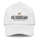 WE UNDERSTAND THE ASSIGNMENT HAT (STYLE AJV ARMY)
