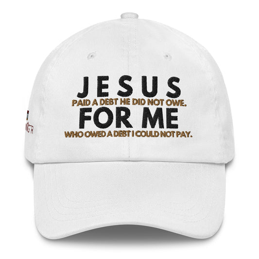 JESUS FOR ME MESSENGER DAD HAT