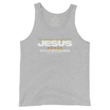 JESUS: 5 STARS!!!!! HIS EXAMPLE WAS FLAWLESS UNISEX TANK TOP