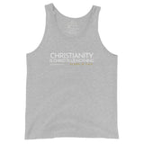 CHRISTIANITY IS CHRIST NOTHING UNISEX TANK TOP