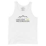 MOUNTAINS UNISEX TANK TOP (W)