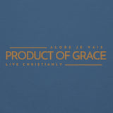 PRODUCT-OF-GRACE SWEATSHIRT (GOLD-W)