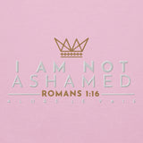 I AM NOT ASHAMED UNISEX SWEATSHIRT (CLASSIC R1:16-B)