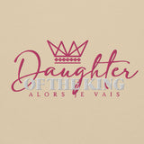 DAUGHTER OF THE KING SWEATSHIRT *PINK ROYALTY