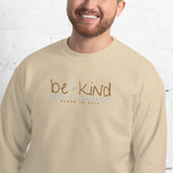 BE KIND - JESUS SAID SO SWEATSHIRT (STYLE WHITE HEART)