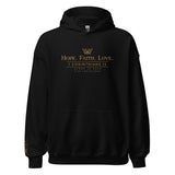 HOPE-FATIH-LOVE 1COR13 HOODIE *GOLD-V2