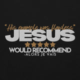JESUS - HIS EXAMPLE WAS FLAWLESS HOODIE *BLESS