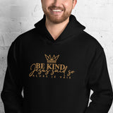 BE KIND - JESUS SAID SO HOODIE *WRSHP-GOLD