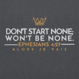 DON'T START NONE - WON'T BE NONE HOODIE *BLESS