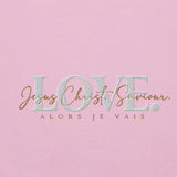 LOVE - JESUS CHRIST, SAVIOUR. HOODIES *BLESS