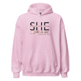 SHE LOVES THE LORD - SHE is ME! HOODIE