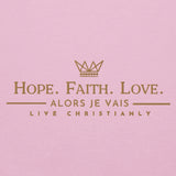 HOPE | FAITH | LOVE | 1 COR13 HOODIE *2ND EDITION-GOLD