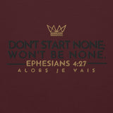 DONT START NONE - WONT BE NONE HOODIE