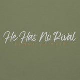 HE HAS NO RIVAL HOODIE *BLESS-CLASSIC