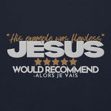 JESUS - HIS EXAMPLE WAS FLAWLESS HOODIE *BLESS